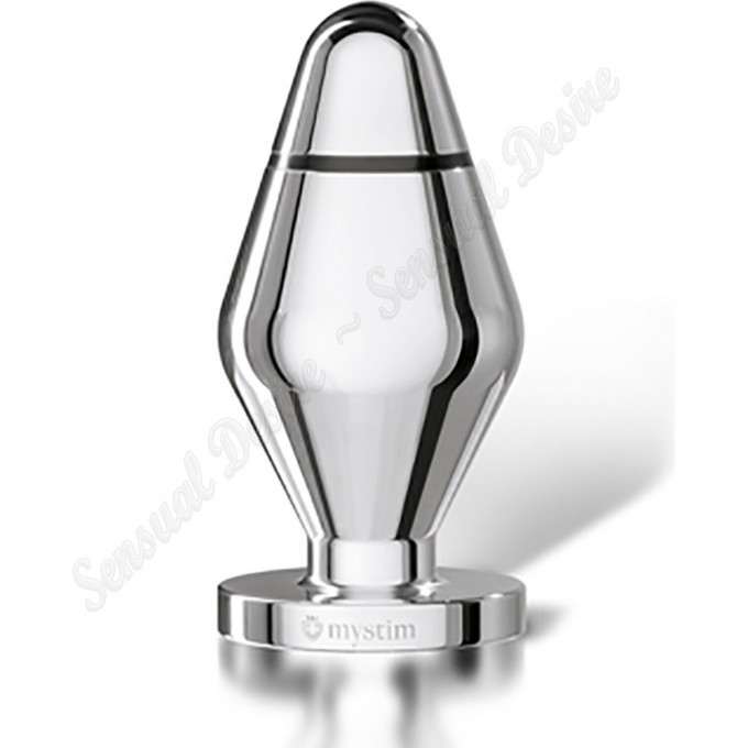 Анальная пробка MYSTIM JOHN BUTT PLUG L с электростимуляцией (Ист-к импульсов приобретается отдельно) 46210