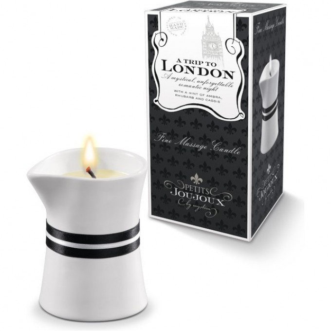 Массажная свеча MYSTIM PETITS JOUJOUX LONDON свежесть (120 гр.) 46725