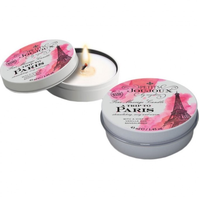 Массажная свеча MYSTIM PETITS JOUJOUX PARIS ваниль и сандал (33 гр.) 46760