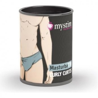 Минимастурбатор компактный универсальный MYSTIM MASTURBATIN CURLY CURTIS - WAVES