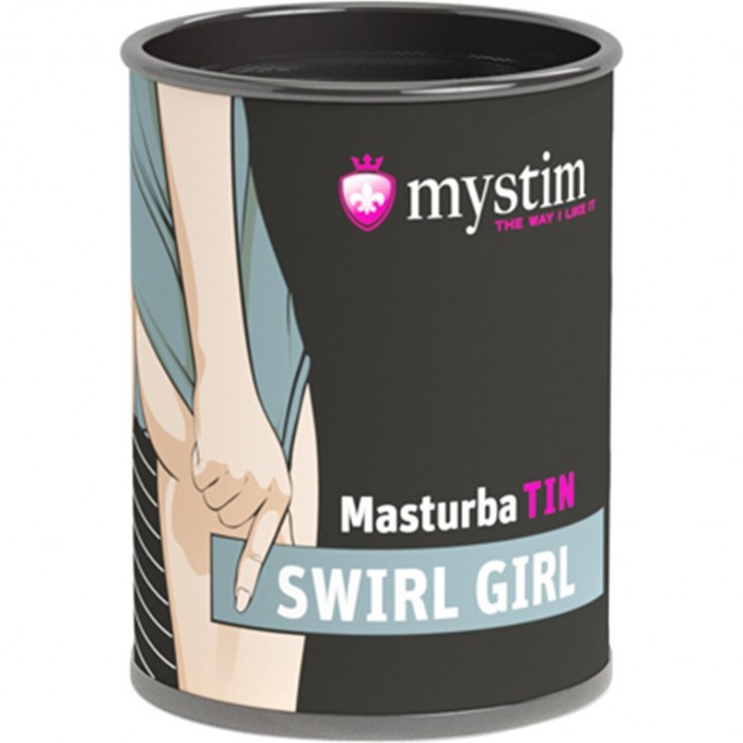 Минимастурбатор компактный универсальный MYSTIM MASTURBATIN SWIRL GIRL - WAVES 46292