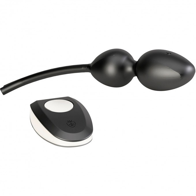 Вагинальные виброшарики MYSTIM GEISHA BALLS VIBE JANE UNTAMED с миостимуляцией и пультом ДУ (Ист-к импульсов приобретается отдельно) 46287