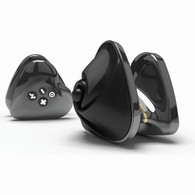 Вибромассажёр с электростимуляцией MYSTIM HEART'S DESIRE, черный 46549